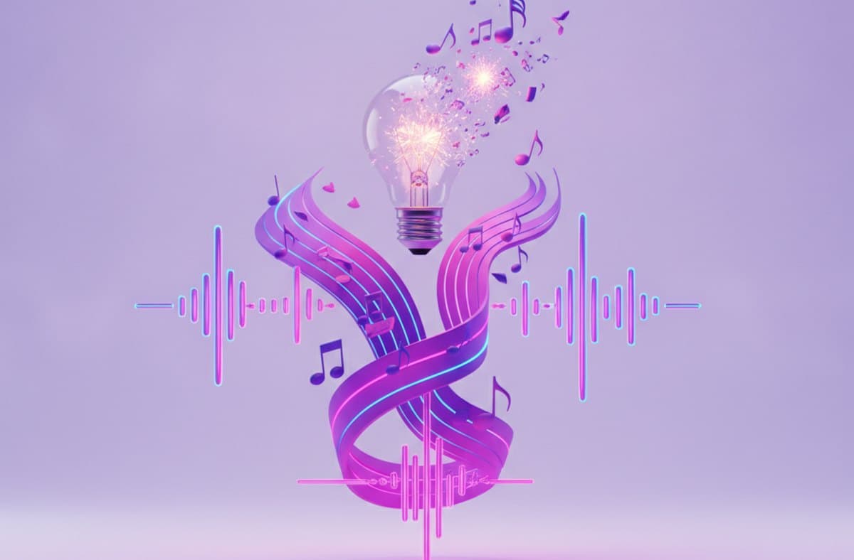 Idea note turning into a playable song draft